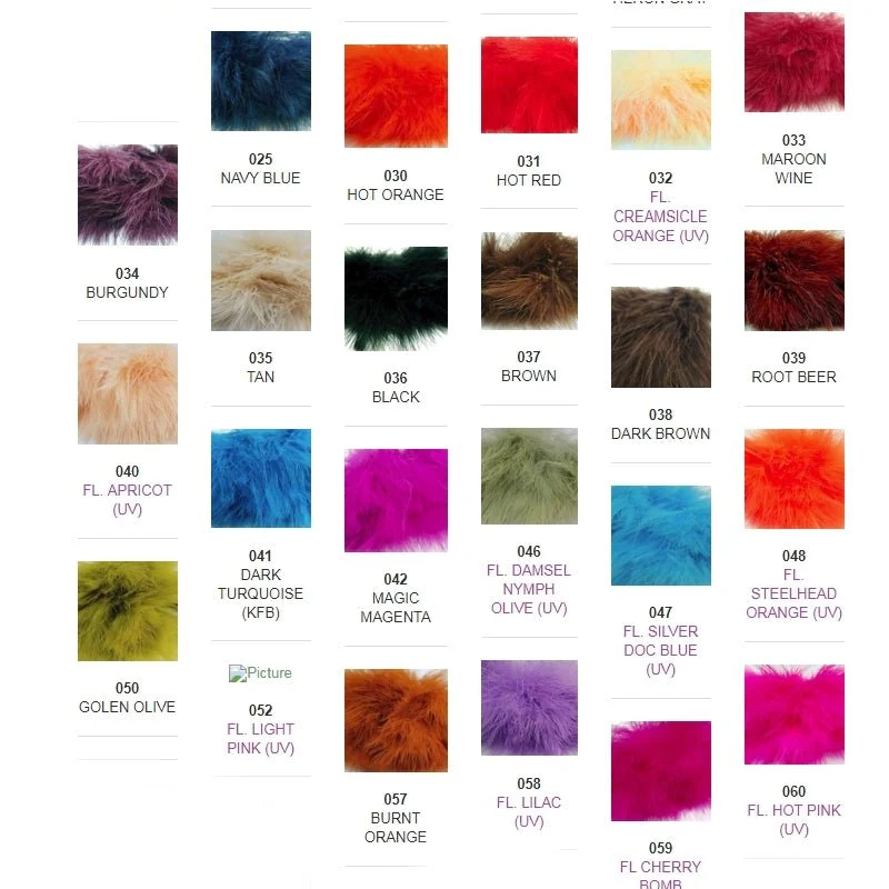 1oz Master Pack: Fish Hunter Premium Strung Marabou - Image 4