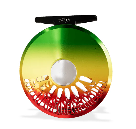 Abel TR Fly Reel - Rasta Fade 5/6 - Image 2