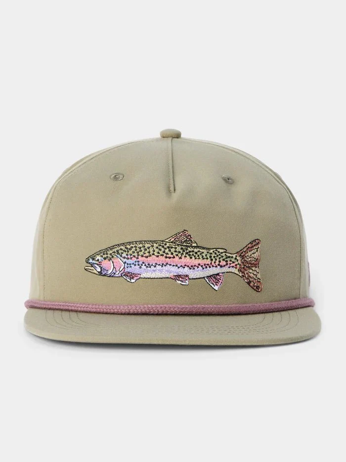 Duck Camp Grandpa Rainbow Trout Hat - Sagebrush - Image 2