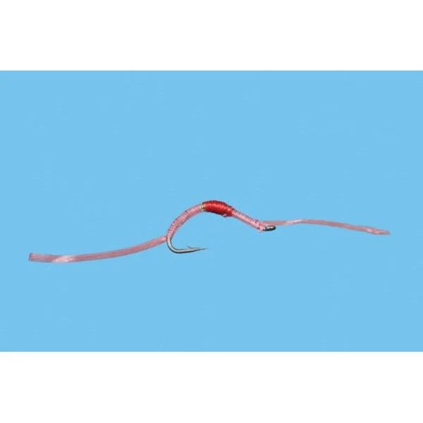 Flossy Worm - Pink - Image 2