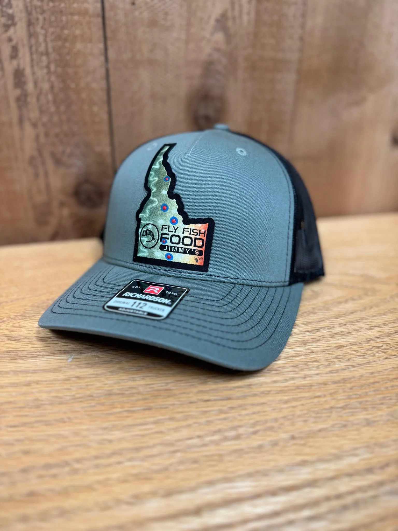 Fly Fish Food Jimmy's Hat - Idaho Logo - Image 5