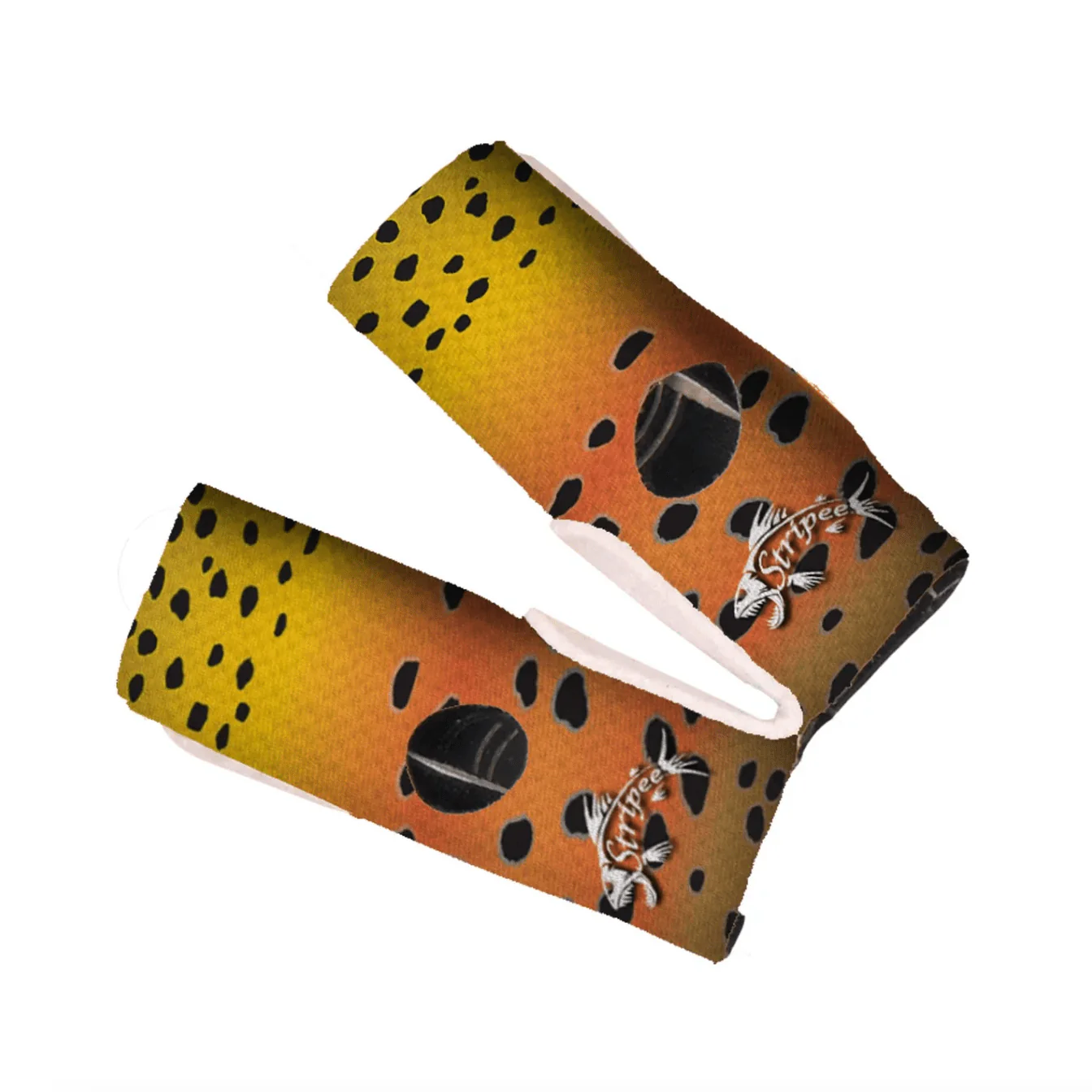 Fly Fish Food Stripee Finger Guard and Fly Line Cleaner - Cutthroat Trout - Image 2