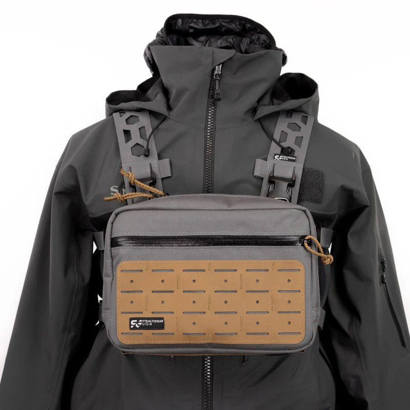 Frontier Chest Rig Angler System - Wolf Grey - Image 2