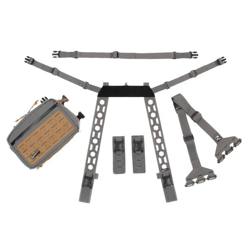 Frontier Chest Rig Angler System - Wolf Grey - Image 8