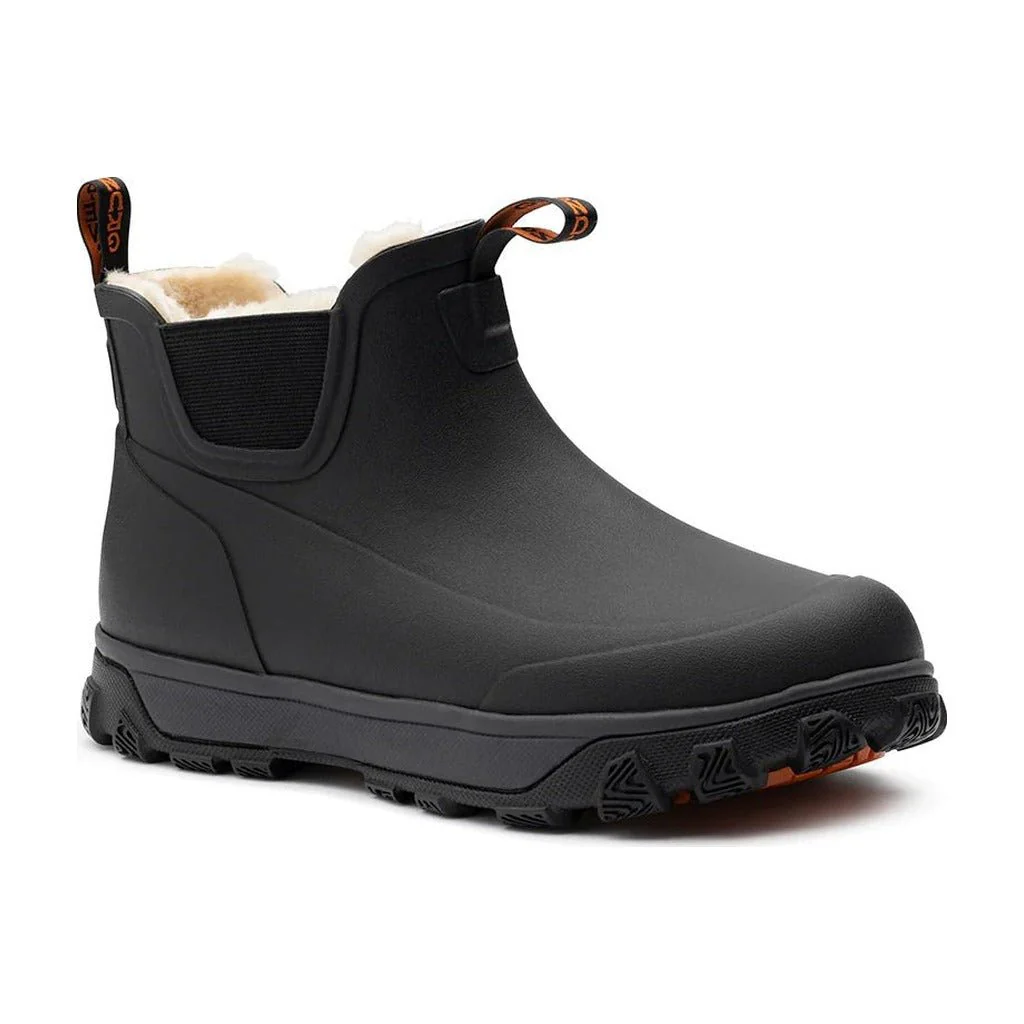 Grundens Deviation Sherpa Ankle Boot - Black