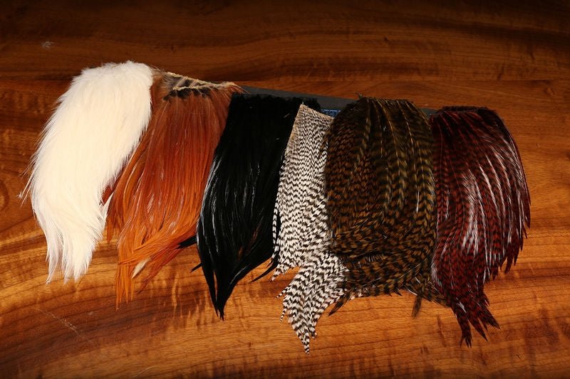 Hareline Bugger Hackle Patch - Image 2