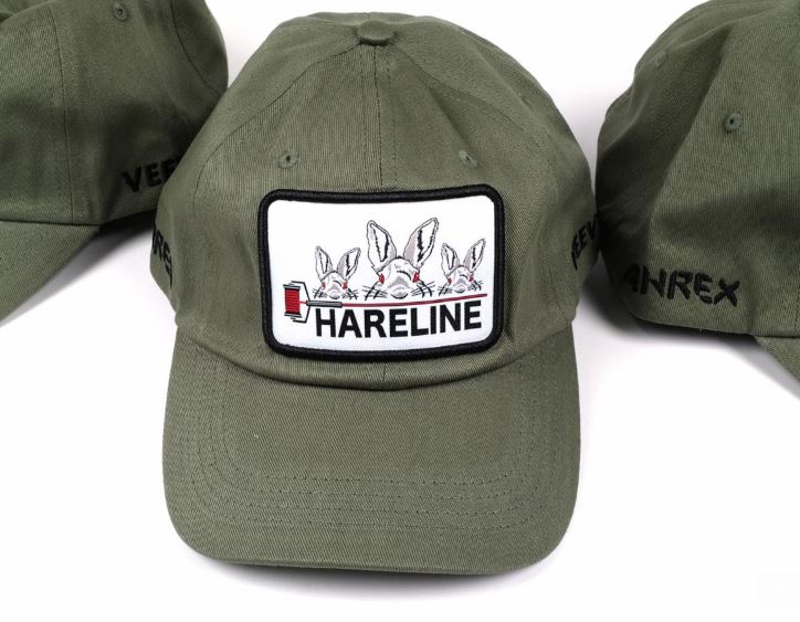 Hareline Logo Cotton Twill Cap - Image 3