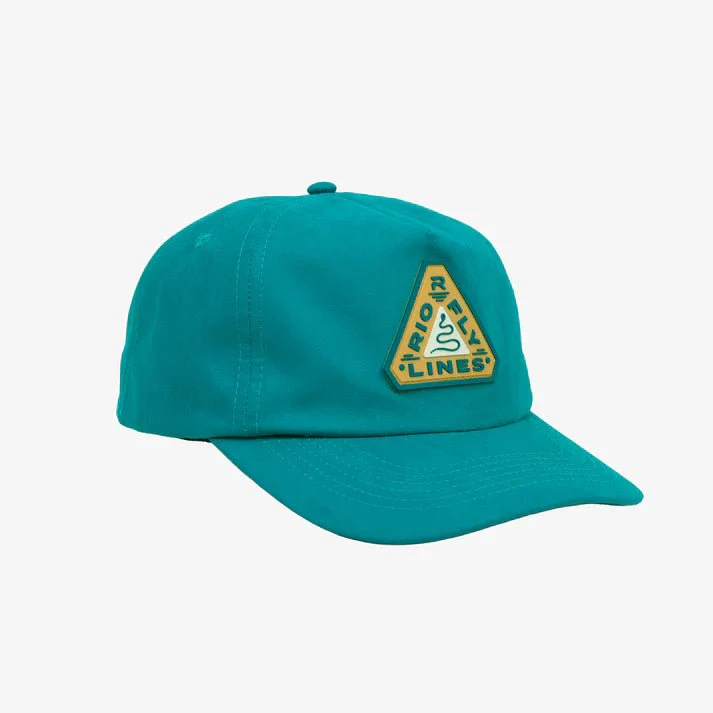 RIO Flyangle Twill 5 Panel Hat - Teal - Image 2