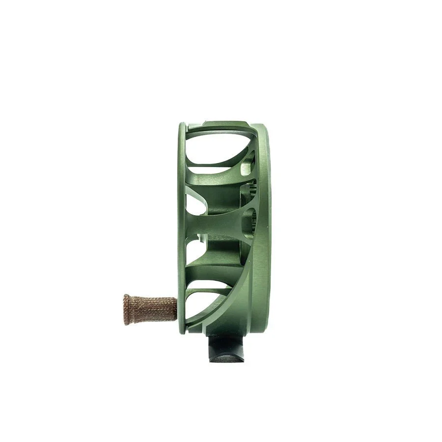 Ross Reels - Cimarron Creek Fly Reel - Matte Olive - Image 3