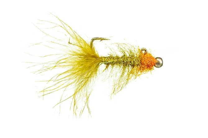 Rowley's Balanced Leech - Olive Pumpkin - Image 3