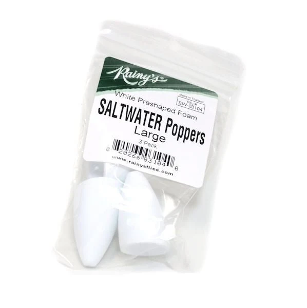 Salt Water and Bass Foam Poppers - Image 2