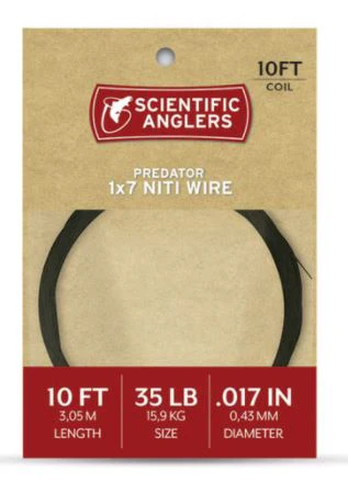 Scientific Angler Absolute Predator Wire - 1x7 Nickel Titanium Wire