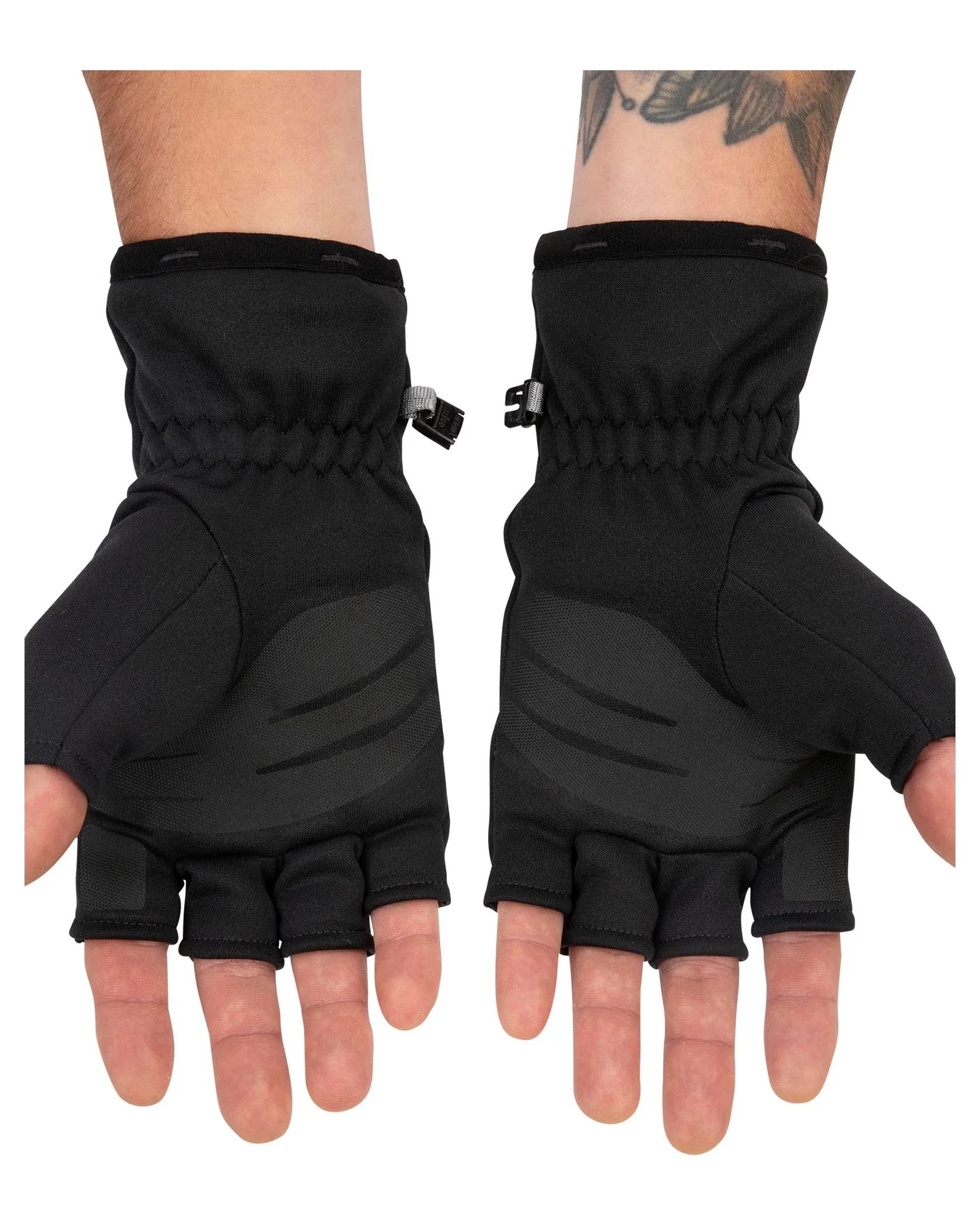 Simms Freestone Half-Finger Fishing Gloves - Image 3