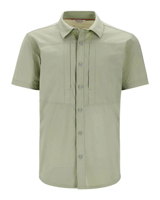 Simms Men's Stone Cold SS Shirt - Fishtail Pale Pine - Image 2