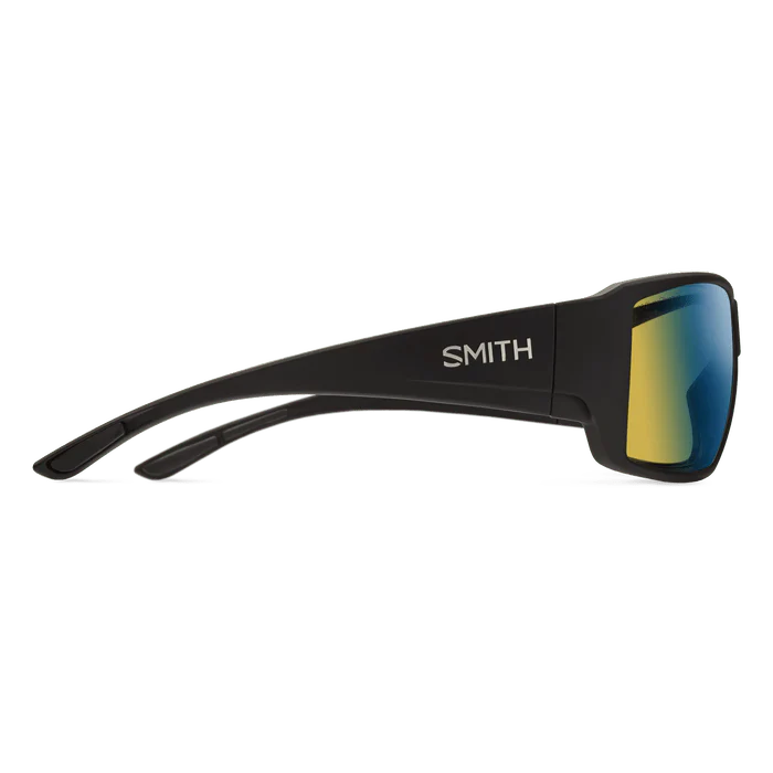 Smith Guide's Choice Sunglasses - Matte Black + ChromaPop Glass Polarchromic Yellow Blue Mirror - Image 4