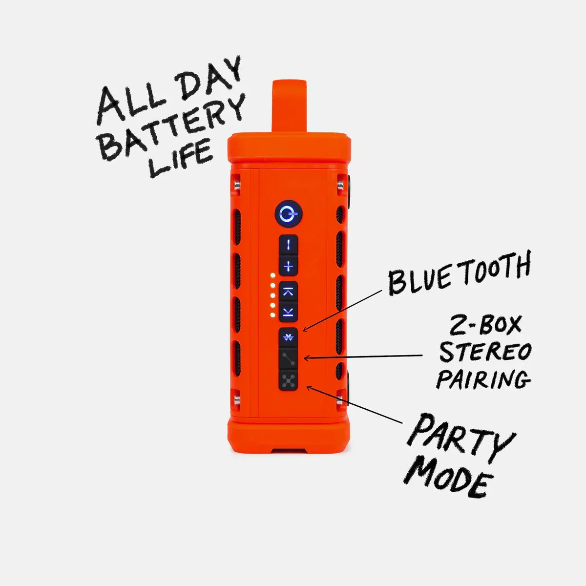 Turtlebox Audio Ranger Speaker - Orange - Image 3