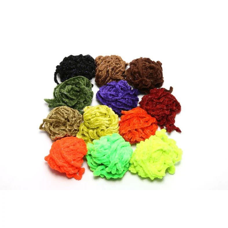 Woolly Bugger Tinsel Core UV Rayon Chenille - Image 2